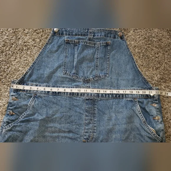 H&M| Divided| Denim Overall Dress - Picture 2 of 5